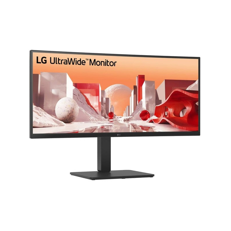 Monitor led 34'' lg 34ba85qe-b curvo uwqhd 3440x1440p/5ms/classe