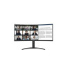 Monitor led 34'' lg 34br55qc-b curvo uwqhd 3440x1440p/5ms/nero