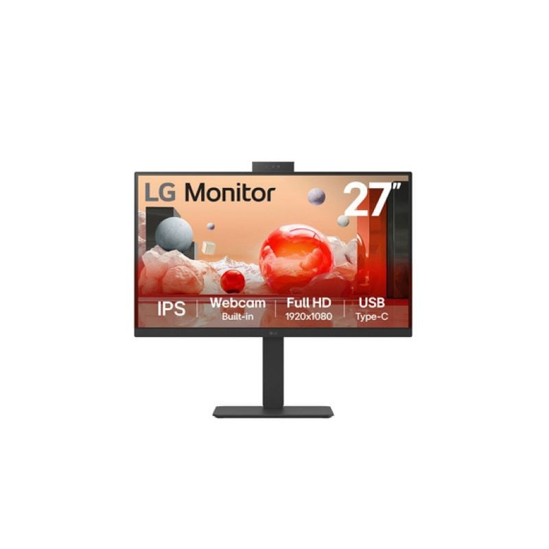 Monitor led 27" lg full hd 1920x1080/5ms/classe d/nero [27ba850-b.aeu]