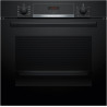 Forno ad incasso bosch 60cm 71l 3400w classe a+ nero [hba534bb3]