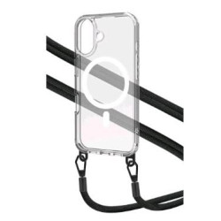 Custodia celly con laccetto in nylon magsafe per apple iphone 16