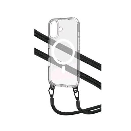 Custodia celly con laccetto in nylon magsafe per apple iphone 16