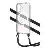 Custodia celly con laccetto in nylon magsafe per apple iphone 16