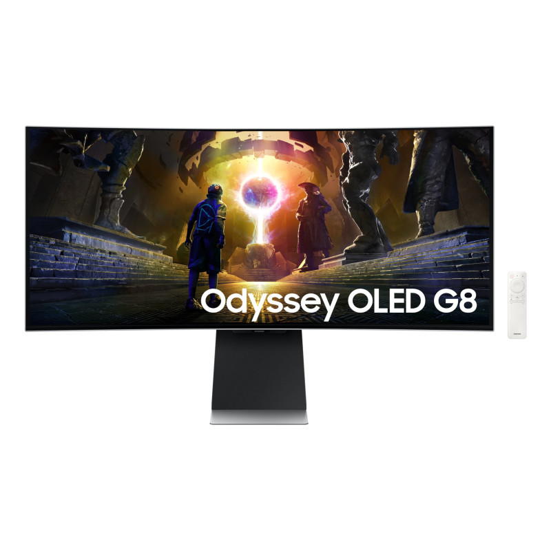 Monitor oled 34" samsung odyssey g8 g85sd qhd 3440x1440 0.03ms