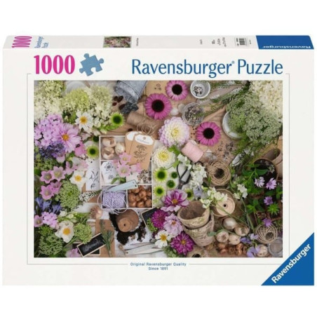 Puzzle ravensburger il magnifico fiore dell'amore multicolore