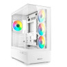 Case sharkoon ak6 rgb midi-tower atx bianco [4044951041701]