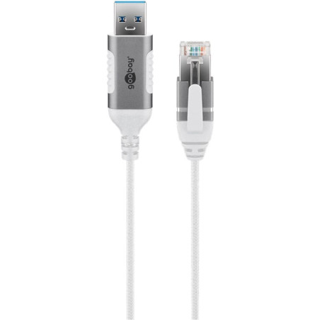 Cavo adattatore di rete goobay usb 3.2 tipo a 2m bianco [74379]