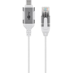 Cavo adattatore di rete goobay usb 3.2 tipo c 5m bianco [74389]