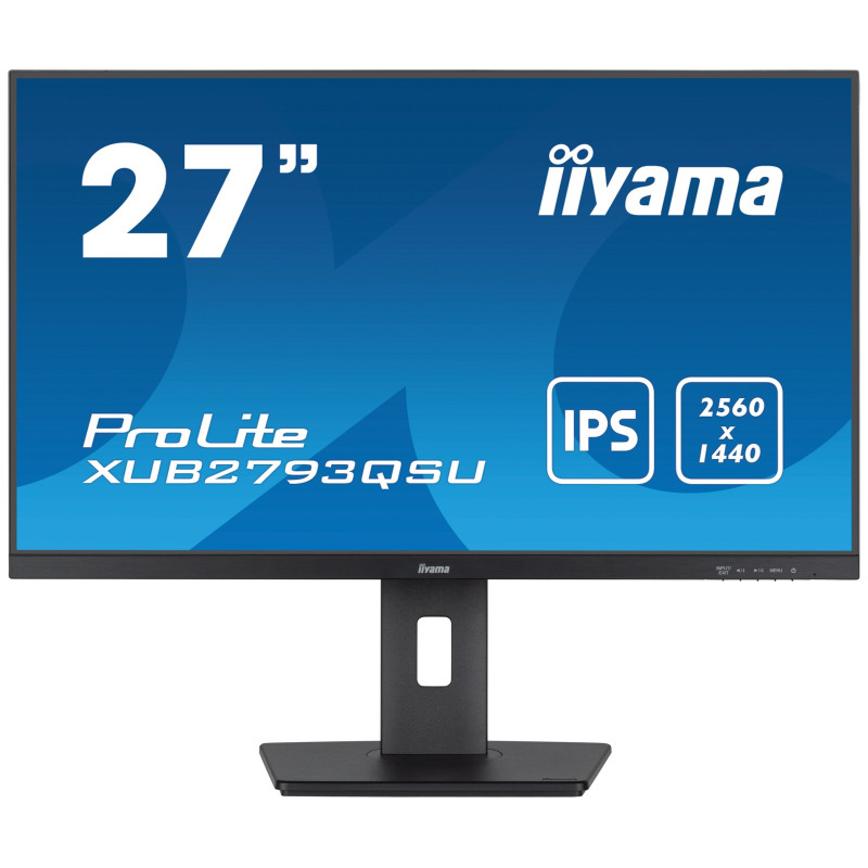 Monitor led 27'' iiyama prolite xub2793qsu-b7 wqhd 2560x1140p/1ms/classe