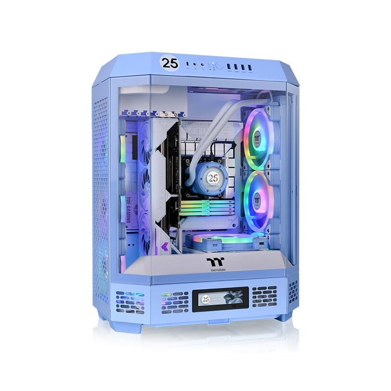 Case thermaltake the tower 600 midi tower atx blu [ca-1z1-00mfwn-00]