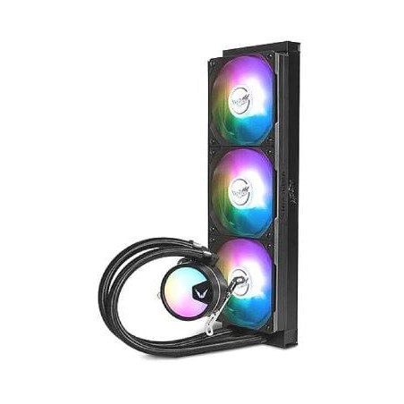 Dissipatore cpu a liquido valkyrie a360 3x120mm nero [vk-aioa360b]