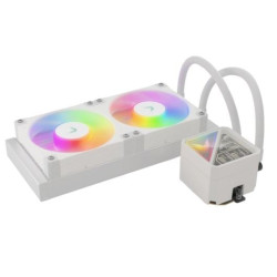 Dissipatore cpu a liquido valkyrie v240 240mm bianco [vk-aiovl240w]
