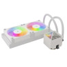 Dissipatore cpu a liquido valkyrie v240 240mm bianco [vk-aiovl240w]
