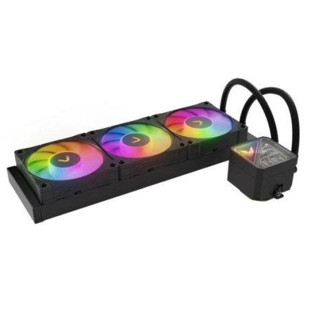 Dissipatore cpu a liquido valkyrie v360 360mm nero [vk-aiovl360b]
