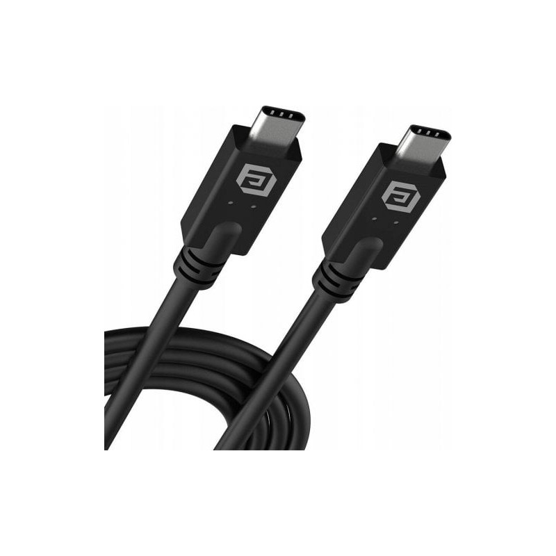 Cavo akasa usb-c 40gbps/8k/240w nero