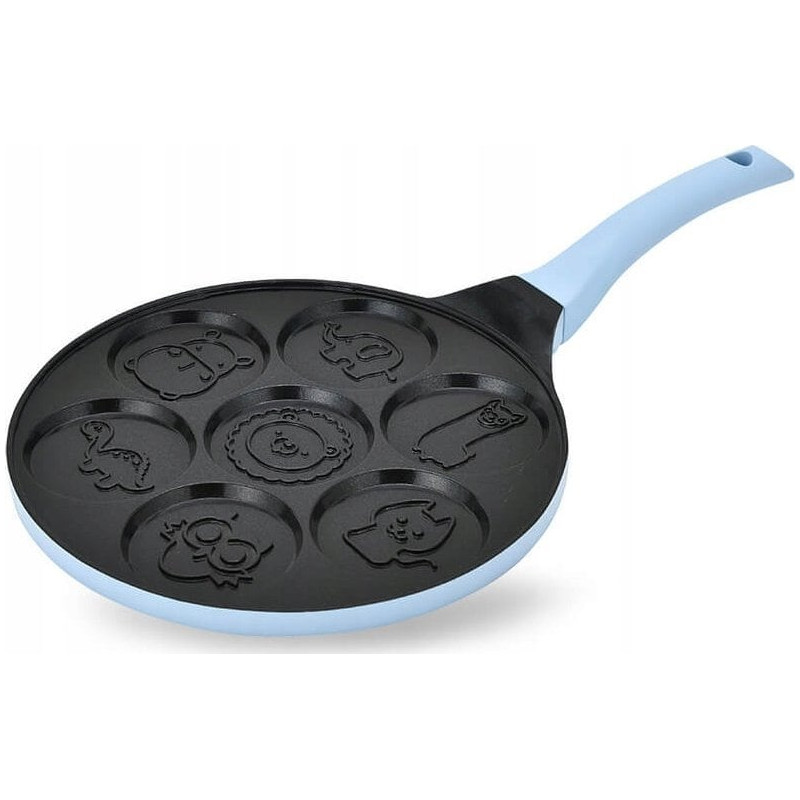 Padella maestro cute per pancake in alluminio 26cm blu [mr-1222-c]