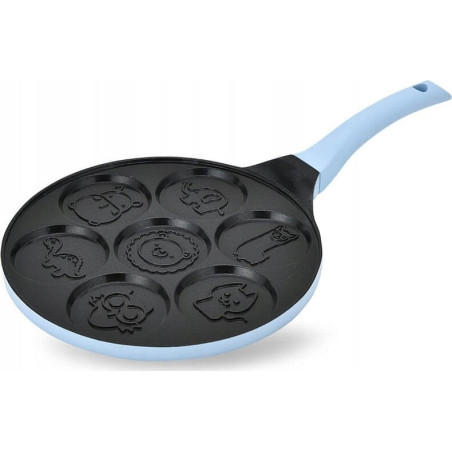 Padella maestro cute per pancake in alluminio 26cm blu [mr-1222-c]