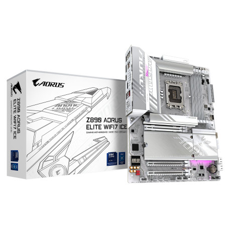 Scheda madre intel gigabyte z890 aorus elite wifi7 ice lga 1851 atx