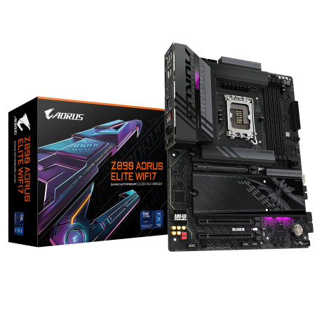Scheda madre intel gigabyte z890 aorus elite wifi7 lga 1851 atx 4xddr5