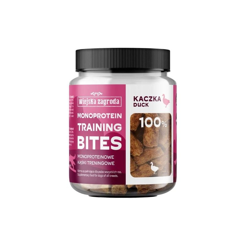 Snack wiejska zagroda monoprotein training bites/anatra/dolcetti
