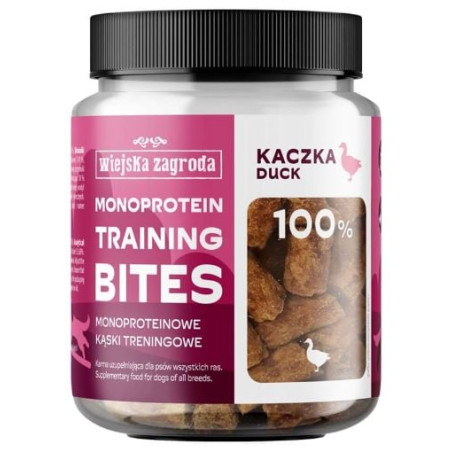 Snack wiejska zagroda monoprotein training bites/anatra/dolcetti
