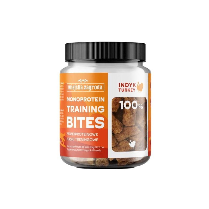 Snack wiejska zagroda monoprotein training bites/tacchino/dolcetti