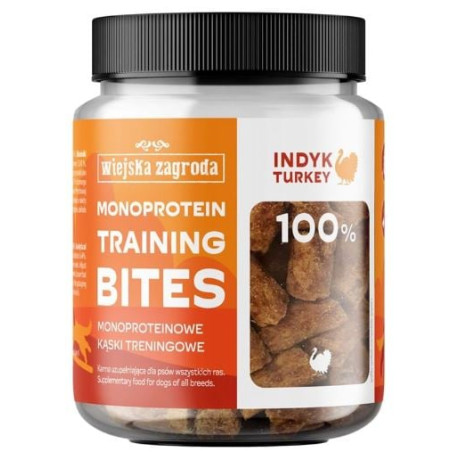 Snack wiejska zagroda monoprotein training bites/tacchino/dolcetti