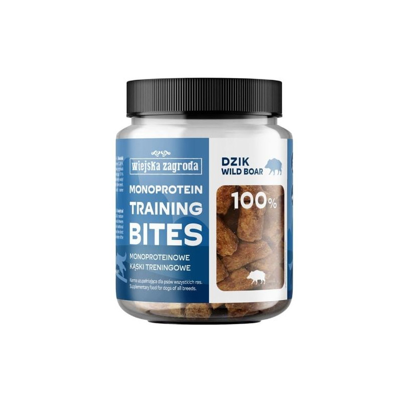 Snack wiejska zagroda monoprotein training bites/cinghiale/dolcetti