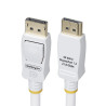 Cavo startech displayport 1.2 4k 3m bianco [dp12-cable-10ftw]