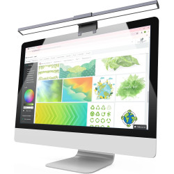 Barra luminosa techly i-lamp-dsk11 a led per monitor 5w nero