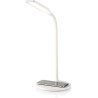 Lampada a 36 led da scrivania techly con caricatore wireless classe