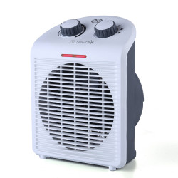 Termoventilatore portatile techly 2 livelli di riscaldamento con