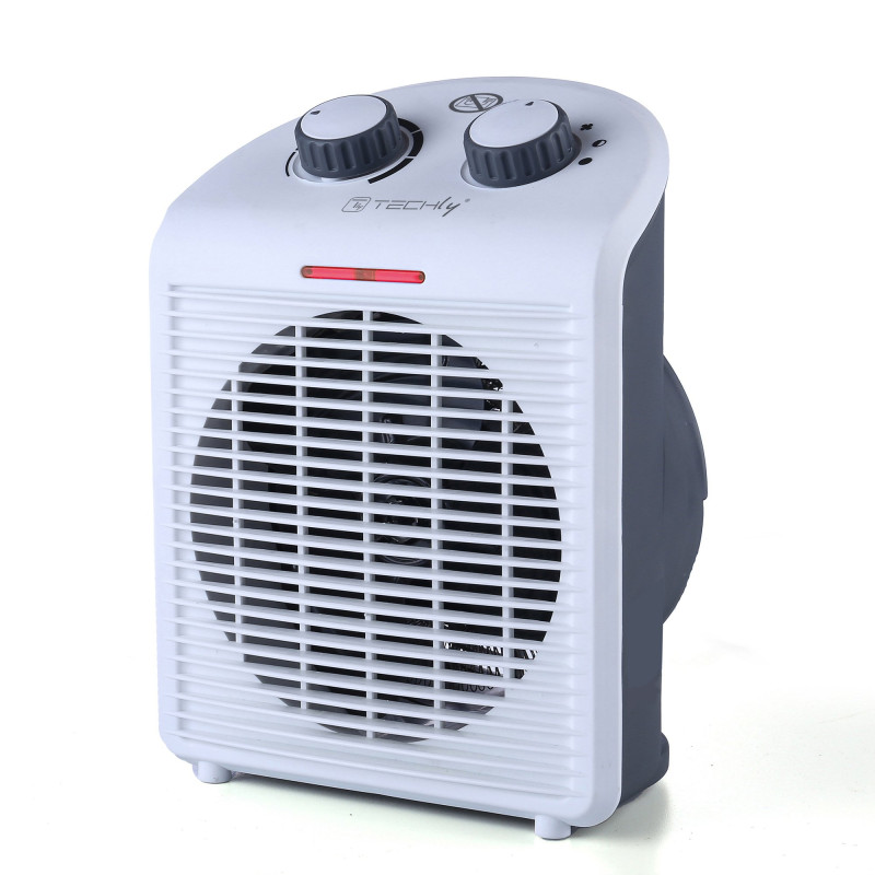 Termoventilatore portatile techly 2 livelli di riscaldamento con