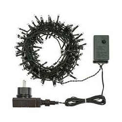 Catena luminosa 180 led lotti 7.5m verde/multicolore [30831]