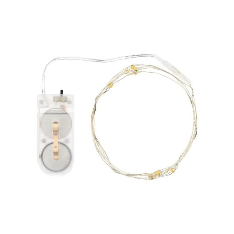 Catena luminosa 40 led lotti 40m bianco/argento [65833]