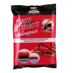 Sacco abiti sottovuoto sonda casre3977 salvaspazio 85x50cm con valvola