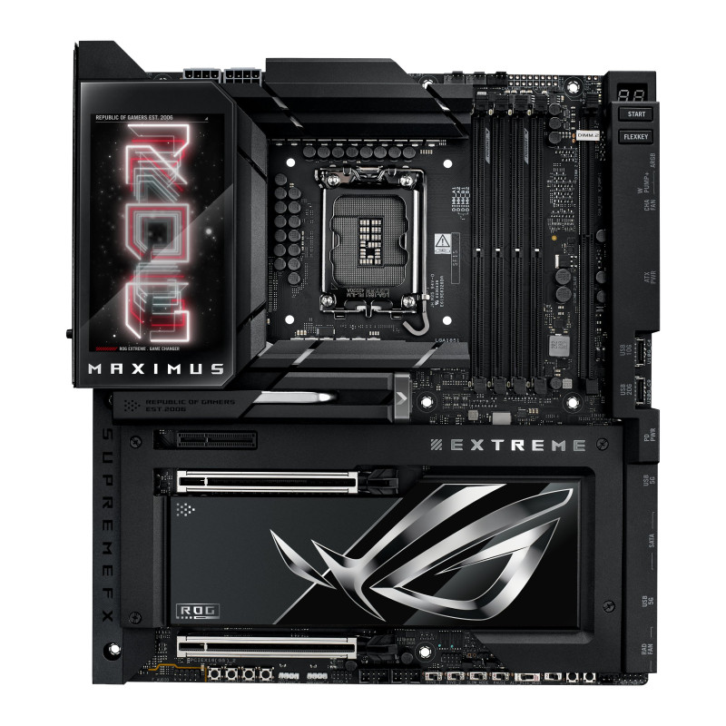Scheda madre asus rog maximus z890 extreme atx 4xddr5 nero [90mb1ia0-m0eay0]