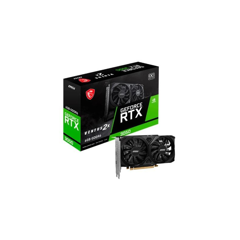 Scheda video nvidia msi geforce rtx 3050 6gb gdrr6 96bit [rtx 3050