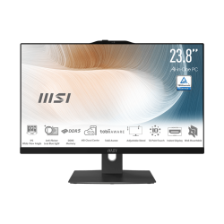 Pc all in one 24'' msi modern am242tp 1m-1246it intel