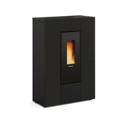 Stufa a pellet extraflame pellet 5.0 ad nero