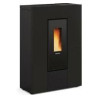 Stufa a pellet extraflame pellet 5.0 ad nero