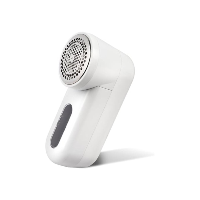 Mangiapelucchi girmi a batteria ricaricabile usb bianco