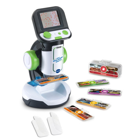 Giocattolo vtech electronics 616107 microscopio digitale interattivo