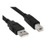 cavo usb hamlet usb 2.0 tipo a/b 1.8m nero [xcu2am-bm18]