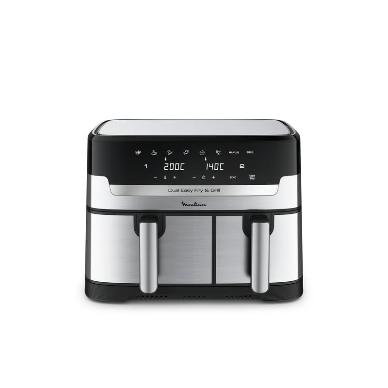 Friggitrice moulinex ez905d20 elettrica 8.3l 2450w acciaio inossidabile