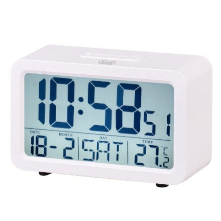 Orologio-sveglia trevi sld 3p60 digitale con termometro grande