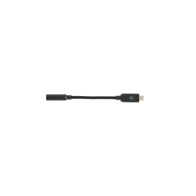Adattatore v7 ucaudio-blk da usb-c jack 3.5mm nero [v7ucaudio-blk]