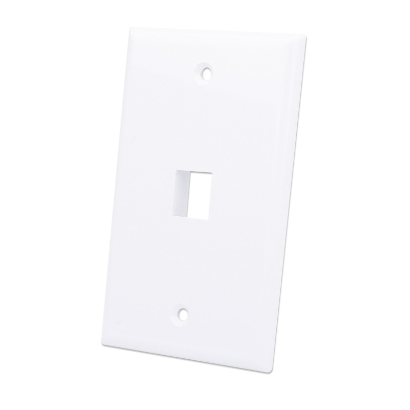 Placca porta techly frutti 1 posto mod.503 bianco