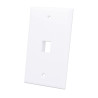 Placca porta techly frutti 1 posto mod.503 bianco