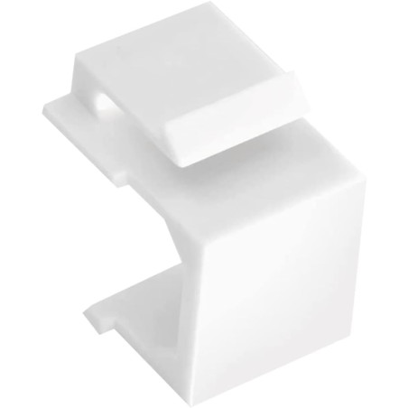 Tappo techly per rj45 con attacco keystone 10pz bianco